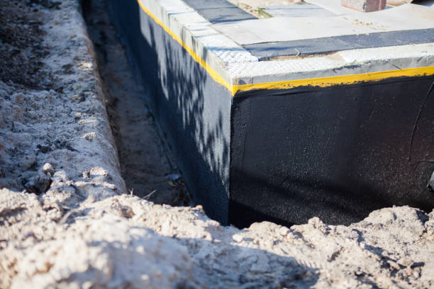Residential Foundation Crack Repair installation at a Pennville, IN home by SJ Waterproofing Pros