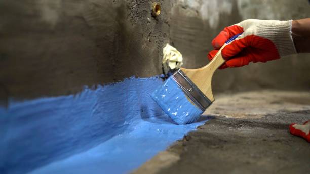 Commercial Foundation Crack Repair project at a Pennville, IN business property by SJ Waterproofing Pros